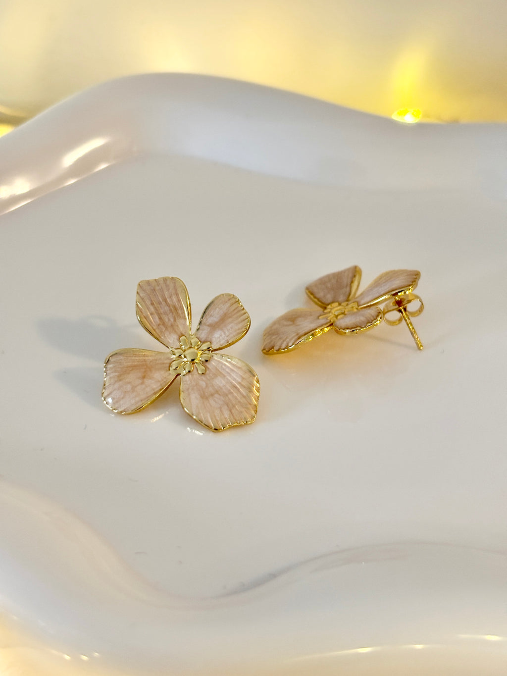 Boucle d'oreilles - Fleur