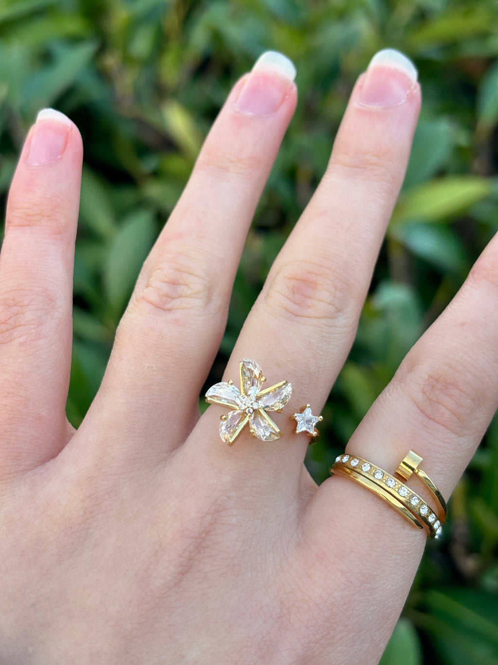 Bague anti-stress - Fleur